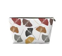 Hojas de Gingko, Bolsa de Maquillaje Bolsa de cosméticos Bolsa de artículos de tocador de Viaje portátil Bolsa de artículos de tocador