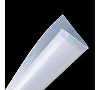 Hojas de goma de silicona translúcida, 2 uds., alfombrillas de silicona VMQ resistentes al calor, opciones de 2mm y 3mm de espesor(500x500x3mm)