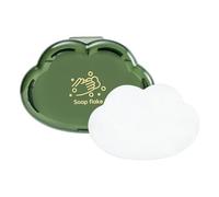 Hojas de jabón para lavar las manos, 50 unidades por de viaje, jabón de limpieza de arroz, jabón de corte para actividades