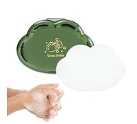 Hojas de jabón portátiles - compact high-performance versatile elegant sleek stylish, 50 en escamas, miniatura, papel para lavarse | Multipurpose Outdoor Indoor Utility lightweight