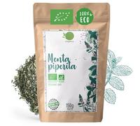 HOJAS DE MENTA PIPERITA ECOLÓGICA 150G - Menta secada para hacer té a la menta, té frio y para la Cocina - Infusión de Menta piperita Ecológica a grane