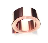 hojas de metal de cobre puro, 99.9% Pure Copper Metal Sheet Foil Plate 0.01-0.6mm Thickness 100x100mm to 200x1000mm(Thickness 0.05mm,100x1000mm)