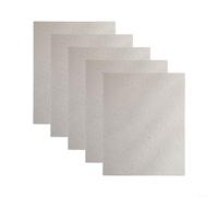 Hojas de mica para microondas, paquete de 5 fundas de guía de ondas de 150 x 120 mm para reparación de horno, placa de mica de repuesto para protección de imán de microondas