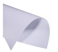Hojas de modelo de ABS blanco, 2 uds., acrilonitrilo butadieno estireno duradero for proyectos de bricolaje, espesor de 0,5 a 5mm(300x500x1mm)