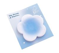 Hojas de notas pastel, notas adhesivas brillantes para planificación, almohadillas adhesivas con papel de calidad, función de desgarro rápido, etiquetas de recordatorio divertidas