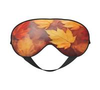 Hojas De Otoño Cayendo Del Río (2), Cubreojos completos Antifaz bloqueador de luz Antifaz para dormir Antifaz suave con los ojos vendados Noche