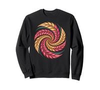 Hojas de otoño Espiral Remolino Hojas de otoño Sudadera