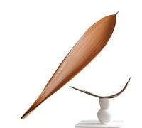 Hojas de palma secas decorativas - ramas de color natural y hojas de cacao, arreglo floral exótico | Decoración de plantas creativas para sala de estar, oficina, hogar, mesa, decoración de interiores