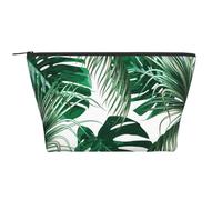 Hojas De Palma Verde Tropical Hoja De Selva, Bolsa de artículos de tocador Bolsa de Maquillaje Bolsa de cosméticos Bolsa de artículos de tocador de Viaje portátil