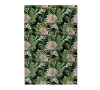 Hojas de Palmera Tropical Negra con guepardos y leopardos, Rompecabezas de 1000 Piezas, Rompecabezas de Madera para Toda la Familia, decoración de Pared para Adultos y Adolescentes.