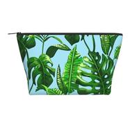 Hojas de Palmeras Tropicales, Bolsa de artículos de tocador Bolsa de Maquillaje Bolsa de cosméticos Bolsa de artículos de tocador de Viaje portátil
