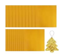Hojas de papel de hojalata,20-Piece Heavy Duty 5.9x5.9 pulgadas - Funcionamiento de oro de plata versátil estaño Foil Heavy Duty, Generous Set Advantage For Painting Engraving Montaje Herramientas