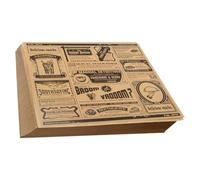 Hojas de papel encerado para gastronomía - Fundas para cestas para alimentos secos, papel de regalo resistente a las grasas, 200 unidades | Hojas para envolver para el pan cocina cocción al