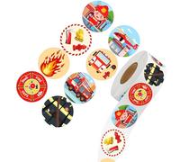 Hojas De Pegatinas Educativas De Seguro Temas De Vehículos Animales Desarrollo De Habilidades Adhesivo Resistente a Desgarros