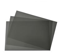 Hojas de película polarizada, 3 Unidades, 21 x 15 cm, Filtro polarizador Lineal no Adhesivo para iluminación educativa de fotografía física