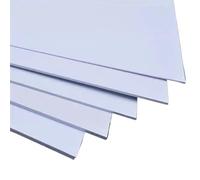 Hojas de plástico ABS flexibles, 5 uds., paneles artesanales termoformables de 200x200mm for decoración del hogar y construcción de modelos(1mm)