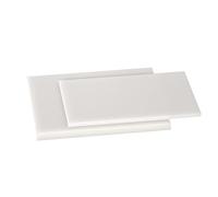 Hojas de plástico ABS versátiles for manualidades, decoración del hogar y construcción de modelos, 200 x 250 mm, termoformables y livianas(1mm 5pcs)