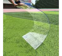 Hojas de policarbonato transparente de 1 mm de grosor, paneles acrílicos para toldos al aire libre, invernaderos, cubiertas de estadios, autobuses, duraderas, resistentes a los rayos UV, 1,56 x 9 m
