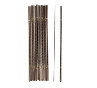 Hojas de sierra de acero al carbono de alta resistencia (144 piezas) - Para cortar joyas y metales (tamaño #0)