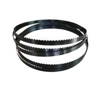 Hojas de sierra de cinta flexibles de 55 pulgadas, 14 dientes por pulgada, robustas, de acero al carbono de 9,5 x 0,65 mm, 2 unidades