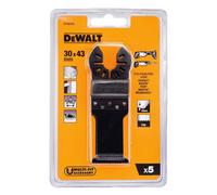 Hojas de sierra DeWALT (5 piezas) para corte rápido de madera 30 x 43 mm (5 x DT20704) DT20725
