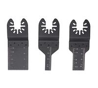 Hojas de Sierra Oscilante Multiherramienta Oscilante de Liberación Rápida 3 Unidades Corte de Precisión Acero Alto Carbono para Metal Madera Plástico