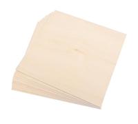 Hojas de tilo, tableros de madera contrachapada de 3mm de espesor, cuadrados de madera sin terminar para manualidades, corte y tinción (300x300mm)