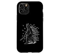 Hojas del espíritu del viento samurái Carcasa para iPhone 11 Pro