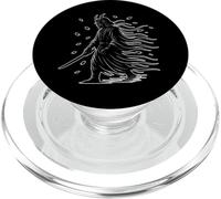 Hojas del espíritu del viento samurái PopSockets PopGrip para MagSafe