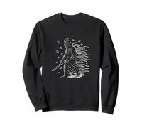 Hojas del espíritu del viento samurái Sudadera