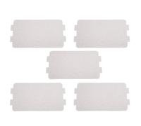 Hojas durables aislantes resistentes de alta temperatura de la mica del reemplazo de la hoja de la placa de la mica del horno de ondas para el color plata 116x64m 5PCS de la