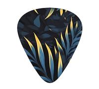 Hojas en la oscuridad - Púas de guitarra de color a la moda, paquete de 12 unidades, para guitarra acústica, guitarra eléctrica, ukelele
