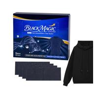 Hojas Ennegrecimiento Ropa - Hojas Lavado Eliminación Amarilleamiento Fijación Color | Reparación Renovación Ropa Negra | Ayuda Lavado Anti-Manchas Anti-Descoloramiento, 16 Piezas Por, Restaura C