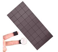 Hojas Imán Con Adhesivo,Hojas Imán Para Adhesivos - 36 imanes rectangulares | Cuadrados magnéticos ultrafinos, cinta magnética fuerte con respaldo adhesivo despegable para organización de nevera, proy