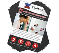 Hojas magnéticas flexibles autoadhesivas, 10 cm x 15 cm, paquete de 10 hojas magnéticas adhesivas para manualidades, fotos y almacenamiento de troqueles, cinta magnética autoadhesiva, fácil de cortar