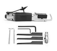 Hojas neumáticas de sierra recíproca Herramienta de aire de corte con mango de goma suave con llave de sierra Hoja de sierra 1.5 mm Capacidad de corte