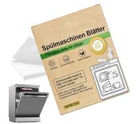 Hojas para Lavavajillas Sin Fragancia - 30 Unidades Tabletas Portátiles - Tiras Limpiadoras De Jabón Para Platos - Para Limpieza Higiene Conveniencia Cocina Hogar Sostenibilidad Eficiencia