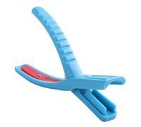 Hojas - Pueblos de gambas robustos fabricados en y peladora práctica de pescado | Remover de cola compacto y ergonómico con protección de uñas, pelador rápido para cocina
