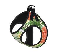 Hojas Tropicales Y Flores - Chaleco de verano para cachorros con reflectante, accesorios para perros y gatos pequeños, medianos y grandes