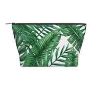 Hojas Verdes Impresas., Bolsa de artículos de tocador Bolsa de Maquillaje Bolsa de cosméticos Bolsa de artículos de tocador de Viaje portátil