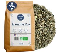 Hojas y tallos de artemisa orgánica suelta - Infusión digestiva y de hierbas - Artemisia Vulgaris L. - Agricultura ecológica - Envasado en Francia (500 g (250 tazas))