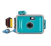 Hojo Cámara desechable de película de un solo uso/Cámara de película reutilizable35mm, imágenes de una sola vez, 5m, impermeable, estilo retro cámara película multipack (básic 35mmFlim36exp, bronce）