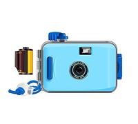 Hojo Cámara desechable de un solo uso, cámara de película reutilizable, cámara de película de 35 mm, imagen única, resistente al agua de 5 m, cámara de película de estilo retro, paquete múltiple