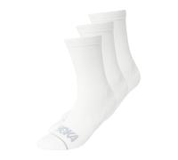 Hoka One One 3 paires Crew Run Chaussettes L Blanc