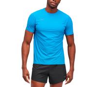 Hoka - M Airolite Run Short Sleeve Hoka Blue - Talla L - Azul Azul L