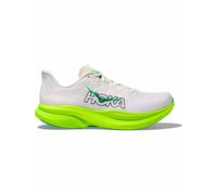 Hoka - Mach 6 M White/Neon Lime - Talla 11 US - Blanco Blanco 11 US