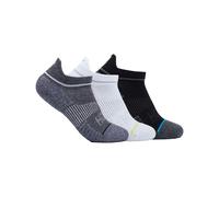 Hoka One One 3 paires No-Show Run Chaussettes S Noir