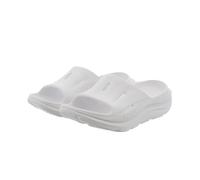 HOKA ONE ONE 1135061-WWH ORA Recovery Slide 3 Hombre WHITE/WHITE EU 40