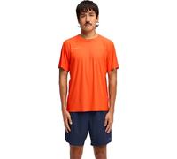 Hoka - Ropa para trail running - M Airolite Short Sleeve 2.0 Lava - Talla M - Rojo Rojo M