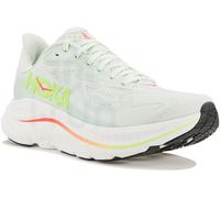 Hoka - Zapatillas de running - Clifton 10 W Sea Glass/Neon Flame para Mujer - Talla 6 US - Gris Gris 6 US